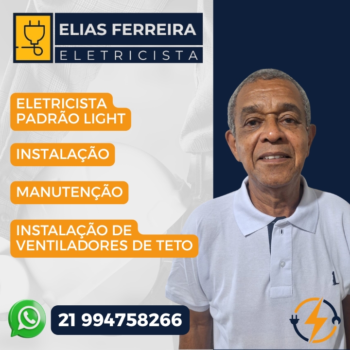 Elias Ferreira - Eletricista Profissional